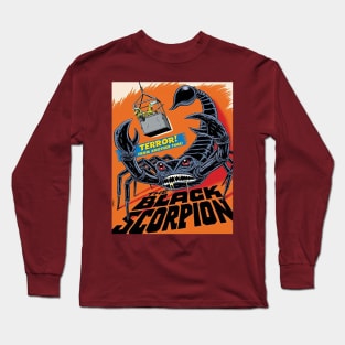 MST3K Mystery Science Promotional Artwork - The Black Scorpion Long Sleeve T-Shirt